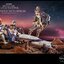 Hot Toys TMS077 1/6 Star Wars: The Clone Wars™ - Heavy Weapons Clone Trooper™ and BARC Speeder™ with Sidecar™