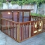 บ้านกระต่าย+คอกไม้แบบติดไฟ