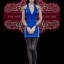 POPTOYS F19 Ladies sexy low-cute halter dress suit