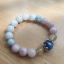 Kyanite & Gold Rutilated Quartz & Moonstone & Rose Quartz Madagascar ไคยาไนท์ ไหมทอง มูนสโตน โรสควอทซ์ สวย รวย เก่ง ฉลาด มีเสน่ห์