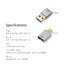 DD TC01C อะแดปเตอร์แปลง USB TypeA เป็น TypeC สำหรับเครื่องเสียง ประกันศูนย์ไทย
