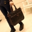 พร้อมส่ง กระเป๋านักธุรกิจ ใส่โน๊ตบุค 13 นิ้ว ใส่ IPAD ใส่เอกสาร ผู้ชายแฟขั่นเกาหลีรหัส Man-2034 สีดำ 1 ใบ