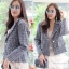 เสื้อคลุมผ้าทวีต(ผ้าชาแนล)