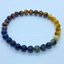 5 พยัคฆราช Tiger Eye Multi Colors หินตาเสือครบทุกสี 6 มม แก้ปีชง พลิกฟื้นดวงชะตา แคล้วคลาดปลอดภัย หินแก้ปีชง