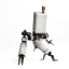 SUPER DUCK C022 1/6 Auxiliary Robot