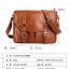 พร้อมส่ง กระเป๋าหนังสะพายข้าง แต่งเข็มขัดคู่ ใส่ipad 10 นิ้ว แฟขั่นเกาหลี