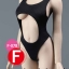 SUPERMCToys F-078D Women's Swimming Suit & Sheer Bodysuit