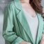 Blazer เบลเซอร์ เสื้อสูทสไตล์เกาหลี ทรงสวยผ้าลินินรีดง่าย