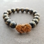 Black Onyx 10 mm and Pixiu Tiger Eye และ หินโอนิกซ์แกะอักษรบทสวดทิเบต แกะลาย โอม มณี ปัท เม ฮุม และปี่เซียะ Om Mani Padme Hum หินตาเสือ ไทเกอร์อายสลักรูปปี่เซี๊ยะ วัตถุมงคลเรียกทรัพย์ ขจัดปัดเป่าสิ่งชั่วร้ายโอนิกซ์ดำหรือนิล 10 มม