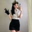 POLICE113 ชุดตำรวจกระโปรงทรงเอ พร้อมไทด์ งานสวยใส่สบาย