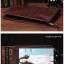 พร้อมส่ง กระเป๋าคลัทซ์ผู้ชายหนัง Pu ใส่ Ipad และ Tab ขนาด 8 นิ้ว