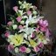 กระเช้าดอกไม้สำหรับมอบแสดงความยินดี (Flower Basket)