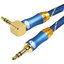 ขาย ERTK AUX L Plug 3.5mm to 3.5 mm สาย AUX เกรดพรีเมี่ยมหัวงอตั้งฉาก 1 ข้าง