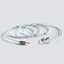 ขาย DD BC120B สายอัพเกรดหูฟัง OCC ชุบเงินระดับ 6N สายถัก 4 แบบ Litz