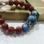สร้อยข้อมือ เรดแจสเปอร์,คะยาไนท์ Red Jasper, Kyanite ขนาด 10 มิล