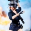 Manmodel MM016-A, MM016-C Chicken Dinner Female Combat Suit (Dark Blue)/(Light blue)