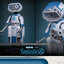 Hot Toys MMS822 The Fantastic Four: First Steps - Mister Fantastic and H.E.R.B.I.E.