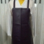 เอี้ยมหนังเทียม กันน้ำ กันน้ำมัน สายไขว้หลัง ขนาด 66 x 100 ซม.