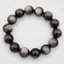 Silver Sheen Obsidian ซิลเวอร์ชีน ออบซิเดียน 16 มม ช่วยขับไล่โชคชะตาที่เลวร้าย