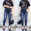 งานตัดพิเศษ สรรพคุณไม่ต้องบรรยาย รีบสั่งก่อนของจะหมดนะคะ New skinny Jeans "korea jeans" -กางเกงยีนส์สีเข้ม งานฟอกขั้นเทพสวยมาก ทรงเข้ารูป รุ่นนี้ผ้ายืดเยอะและไม่แข็ง ไม่รู้สึกอึดอัด ใส่แล้วจะหลงรักเลยค่ะ