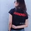 เสื้อยืดวงร็อคRAMONES size:M เสื้อยืดผ้าดีซักแล้วคอไม่ยืดไม่ย้วย ลายสกรีนหน้าหลัง