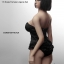 FLIRTY GIRL FGC2015-22A Black CORSET LINGERIE SET