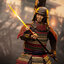 POPTOYS EX044 1/6 Ashigaru Trio First Bomb Li Ashigaru Saiga Helmet