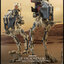 Hot Toys TMS090 1/6 Star Wars: The Clone Wars - 501st Legion AT-RT