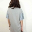 เดรสผ้ายืด/ หรือเสื้อตัวยาว สกีนลาย แขนปักเลื่อมวิ้งค่ะ