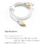 DD MFi05 M2 สายดาต้าส่งข้อมูล Lightning to TypeC OTG แบบทางเดียว สำหรับเชื่อมต่อเครื่องเล่นเพลง ประกันศูนย์ไทย