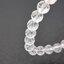 Crystal or Clear Quartz คริสตัลควอตซ์ หินควอตซ์ สีขาวใส 8 mm ตัวแทนของความมั่นคงในทุกๆด้านของชีวิต แกะลายตะขอเกี่ยวเงินเกี่ยวทอง Money & Luck Hook