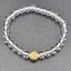 หัวนะโมเสาร์ห้า และพระพิฆเนศ เทพเจ้าแห่งความสําเร็จ ร้อยพร้อม Crystal or Clear Quartz คริสตัลควอตซ์ หินควอตซ์ สีขาวใส 6 mm