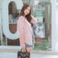 เสื้อคลุมไหมพรมมีฮู้ด