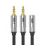 ERTK Gaming Headphone Adapter แจ็คแปลงหูฟังมีไมค์ให้รองรับ PC, Notebook แบบ 2 ช่อง ประกันศูนย์ไทย