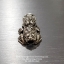 ตัวคั่นคางคกคาบเหรียญ สัญลักษณ์แห่งความมั่งคั่งยอดนิยม Toad with Coin 925 Sterling Silver Size M