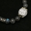 Labradorite ลาบราดอไรต์ 8mm ความคิดสร้างสรรค์ แก้ปัญหา ลดน้ำหนัก และ ไอซ์ควอตซ์ Ice Quartz ชำระล้างพลังด้านลบ กับตัวคั่นซิลเวอร์น่ารักๆ