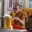 เลสหลวงพ่อเพี้ยน วัดเกริ่นกฐิน รุ่น มงคลเศรษฐี ไตรมาส ปี2561 เนื้ออัลปาก้า ขนาด4บาท (ใหญ่) มีความยาว7 นิ้ว
