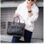พร้อมส่ง กระเป๋านักธุรกิจ ใส่โน๊ตบุค 13 นิ้ว ใส่ IPAD ใส่เอกสาร ผู้ชายแฟขั่นเกาหลีรหัส Man-2034 สีดำ 1 ใบ