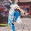 STAR MAN MS-011 Female Fighter Chun-li (Blue Cloud Patterned White Cheongsam Version)