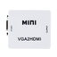 X-Tips VGA to HDMI อะแดปเตอร์แปลง VGA พร้อม AUX 3.5 มม. ออก HDMI