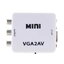 X-Tips VGA to AV อะแดปเตอร์แปลง VGA พร้อม AUX 3.5 มม. ออก AV รองรับ 1080p (60HZ)