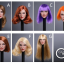 GACTOYS GC019A,C,D,E,F European and American Cold Female Head
