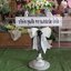 พวงหรีดพัดลม Sharp 16 นิ้ว ประดับดอกไม้แห้ง (Wreath)