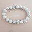 Howlite ฮาวไลท์ 10 มม หินใจเย็น