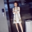 DRESS ลายVERSACE ปริ้นลายทั่วตัว ผ้าซิลล์ ลื่นๆเย็นๆ ใส่สบายมากๆ เดรสคอปกซ่อนรังดุม ผ้าใส่สบายมากๆค่ะ ห้ามพลาดเลยนะคะ ป้าย Tag VERSACE