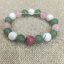 Hok Lok Siew, Rose Quartz, Ice Quartz, Howlite, Green Aventurine, ไอซ์ควอตซ์, ฮกล๊กซิ่ว, โรสควอตซ์, ฮาวไลท์, กรีน อเวนเจอรีน, กรีนอะเวนเจอรีน 12/10 มม