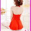 MAID004 ชุดแม่บ้านน่ารัก เซ็กซี่ สีแดง แต่งโบว์ด้านหน้า งานสวยค่ะ