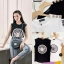 เสื้อยืดBALMAIN Tank เสื้อยืดดาราใส่