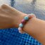 "All about love" Rhodonite 12 mm , Larimar 11.5 mm, Rose Quartz Madagascar, 10 mm Moonstone 10 mm โรโดไนท์ ลาริมาร์ โรสควอทซ์ มาดากัสการ์ มูนสโตน