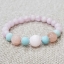 "LOVE INFINITY" Larimar ลาริมาร์ Kunzite คุนไซต์ หรือ คันไซต์ Morganite มอร์แกไนท์ & Pink Calcite พิงค์แคลไซด์